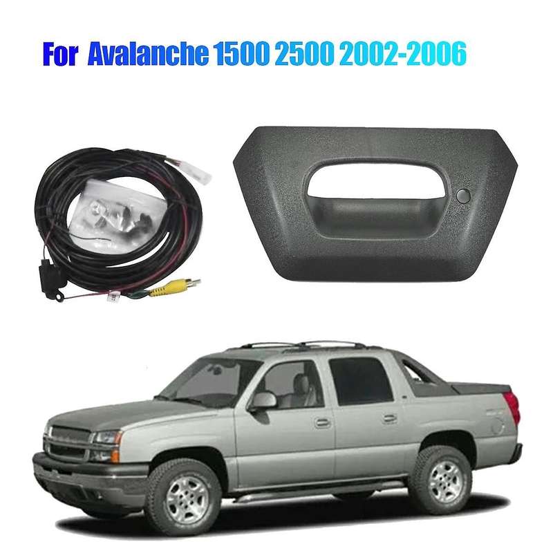 93440179 Handle Bezel with Camera for 1500 2500 2002-2006 Back Door Gate Handle Lock