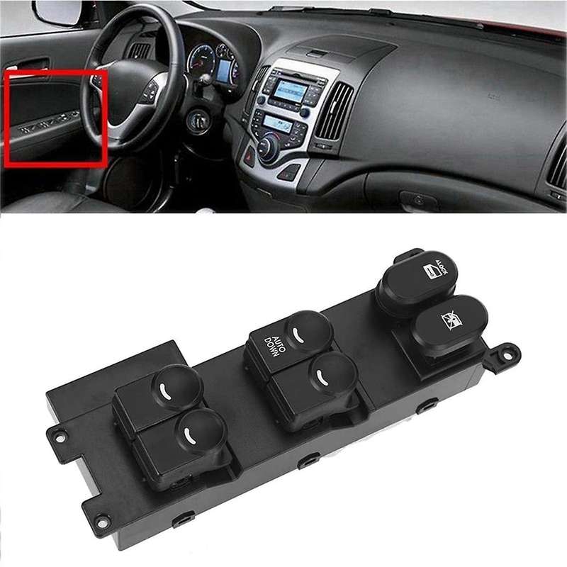 93570-2l010 Auto Down Front Left Side Car Window Control Switch 2008-2011 for I30 I30cw 935702l010