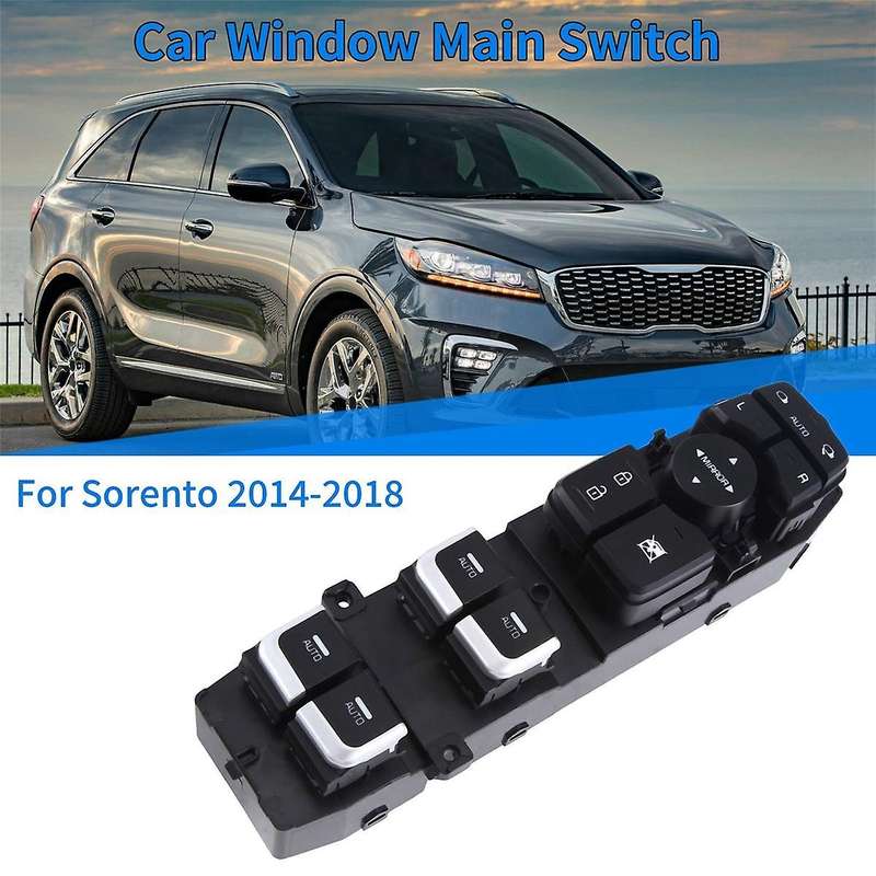 93570-c6180 Car Driver Side Left Power Window Main Switch Auto for Sorento 2014-2018 93570c6180