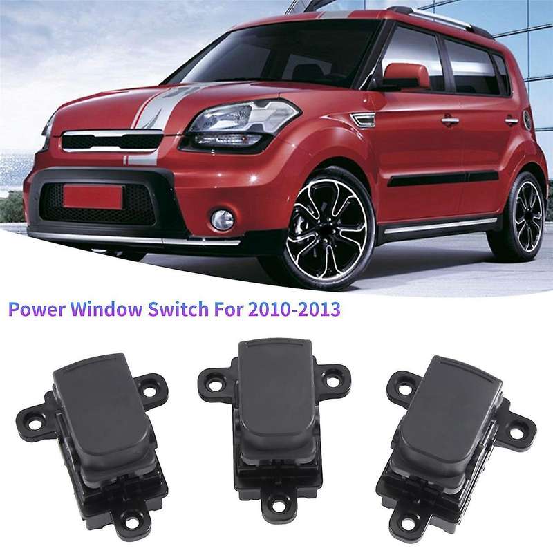 93580-2K000 Car Power Window Switch for Soul 2010-2013 Front Right Rear Left Rear Right