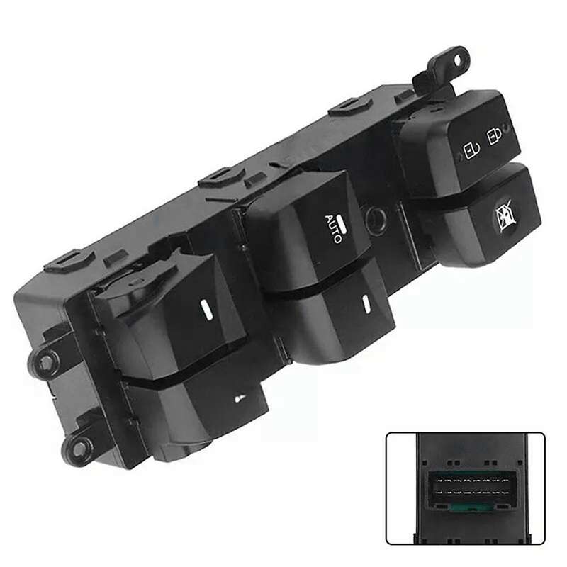 93571-A5010 Car Front Left DRIVER Door Window Switch 93571A5010 "AUTO" for GT 2013-2017