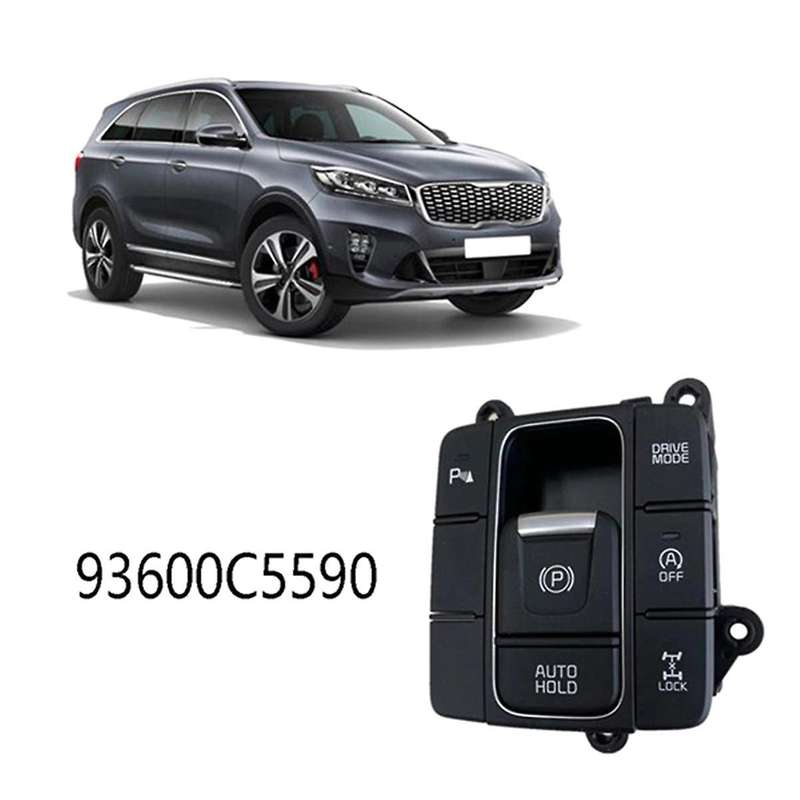 93600C5590 Handbrake Switch Parking Button Switch, Suitable for Sorento 93600C5590