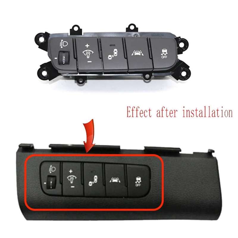 93700F2110 Blind Spot Detection Keeping Vehicle Stability System Button Switch for AD 2016-2018