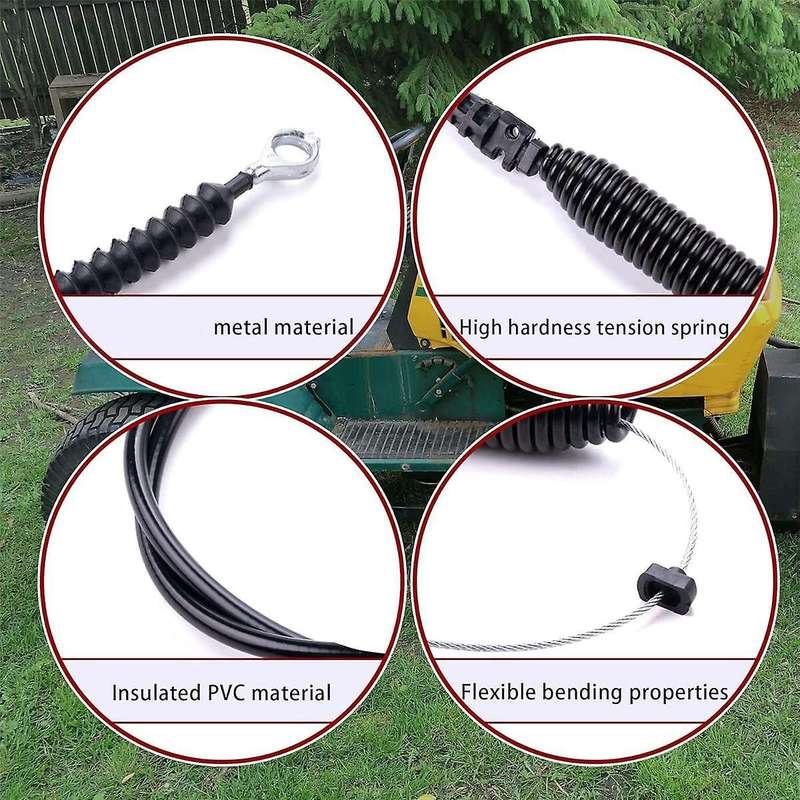 946-05124A 746-05124A Deck Engage Cable Fit for , , Machines,,Husky, Lawn Mowers Tractor