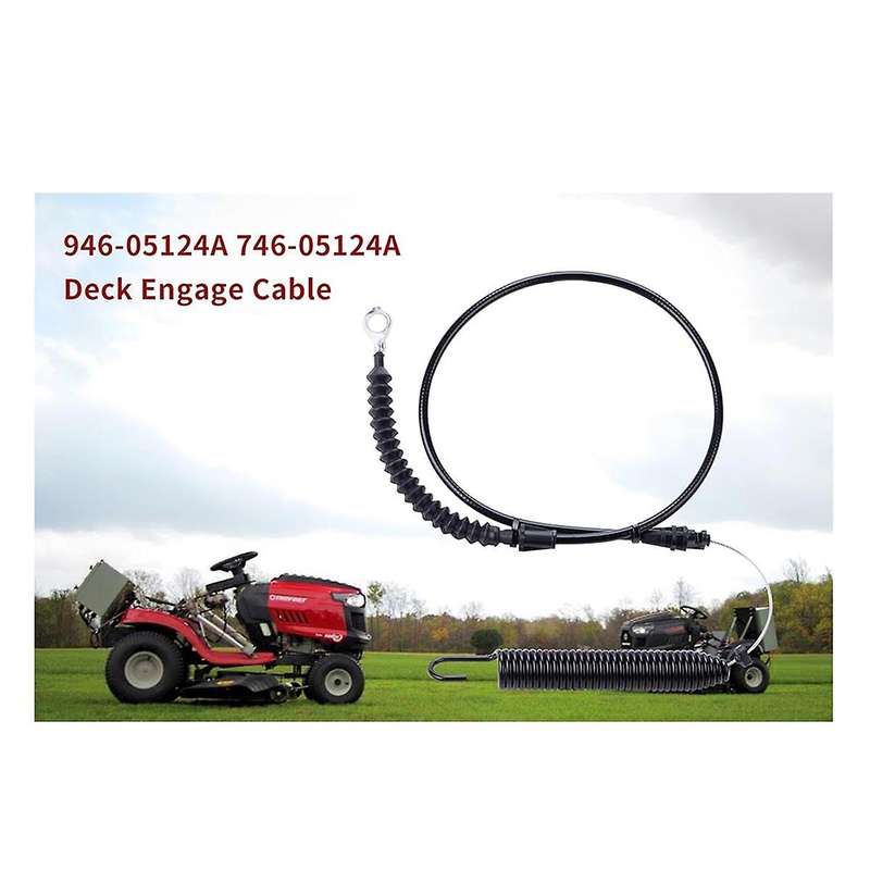 946-05124A 746-05124A Deck Engage Cable Fit for , , Machines,,Husky, Lawn Mowers Tractor