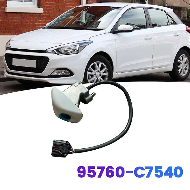 95760-C7540 Car Rear View Camera Parking Assist Camera for I20 BackUp Camera Car Accessorie White