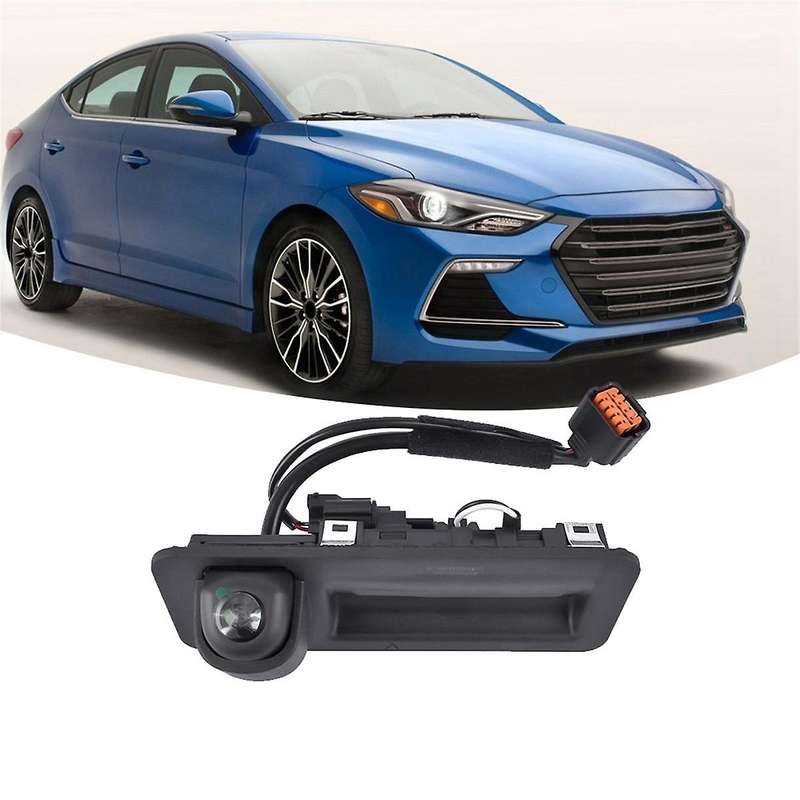 95760-F2001 New Rear View Camera Reverse Camera Parking Backup Camera with Handle for 2017 2018