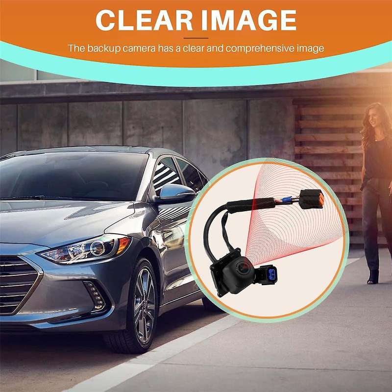 95766-F2001 New Rear View Camera, Reverse Camera Parking Backup Camera for 2016-2018 95766F2001