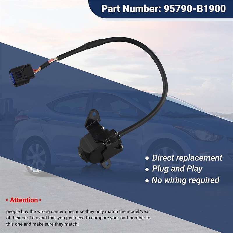 95790-B1900 New Rear View Camera Reverse Camera Parking Backup Camera for