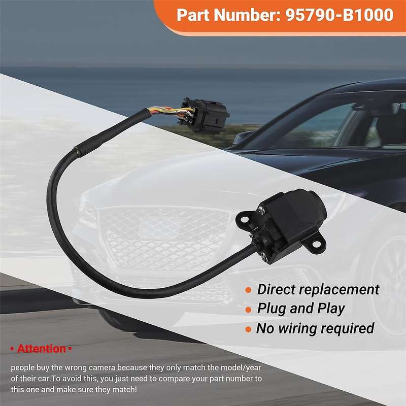 95790-B1000 New LEFT Mirror Camera Rear View Camera Reverse Camera Parking Backup Camera for G80 201