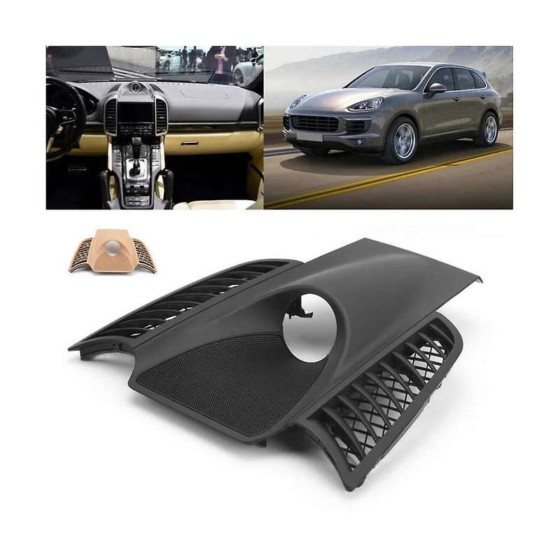 95855218901 Car Dash Clock Upper Cover Instrument Panel Trim Fit for 2011-2017, Beige