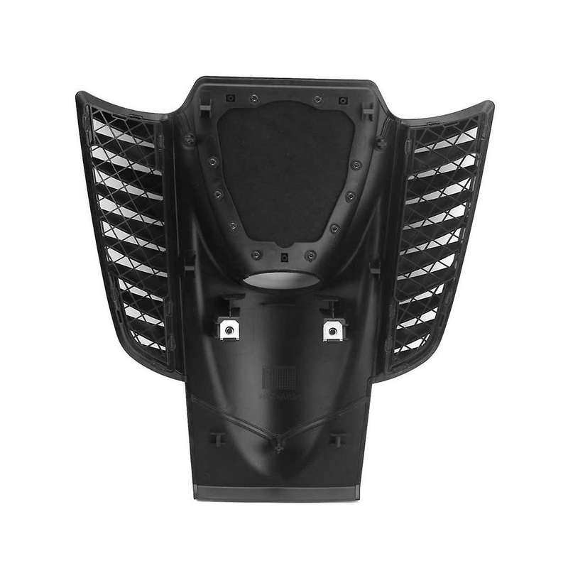 95855218901 Car Dash Clock Upper Cover Instrument Panel Trim Fit for 2011-2017, Black