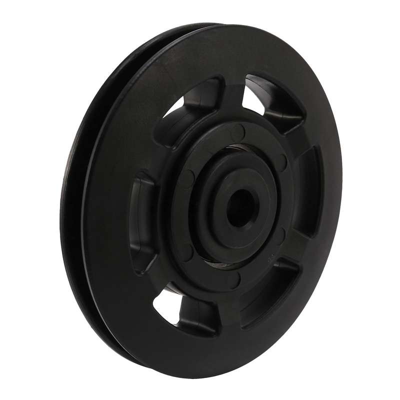 95mm Black Bearing Pulley Wheel Cable Gym Equipment Part Wearproof