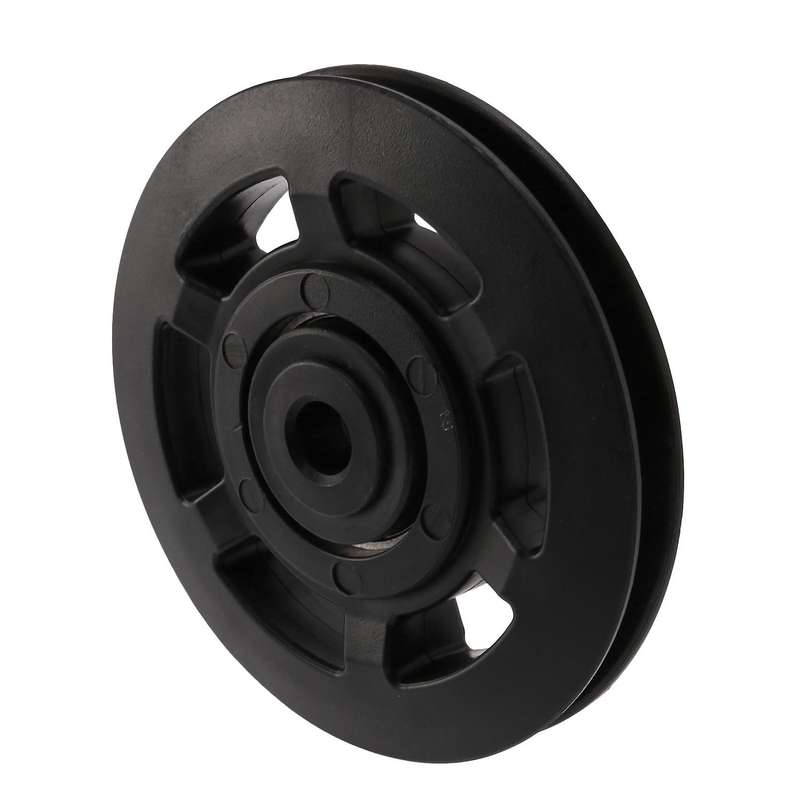 95mm Black Bearing Pulley Wheel Cable Gym Equipment Part Wearproof