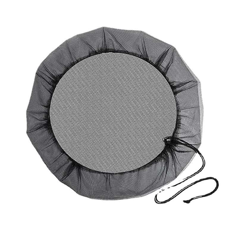 95cm Outdoor Garden Rain Barrel Mesh Cover Water Tank Protective Cover Filter Mesh Barrel Insect Ne