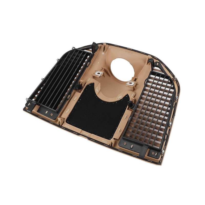 95b858189c Car Dash Clock Cover Bezel Dashboard Panel Trim Fit for 2014-2020, Beige