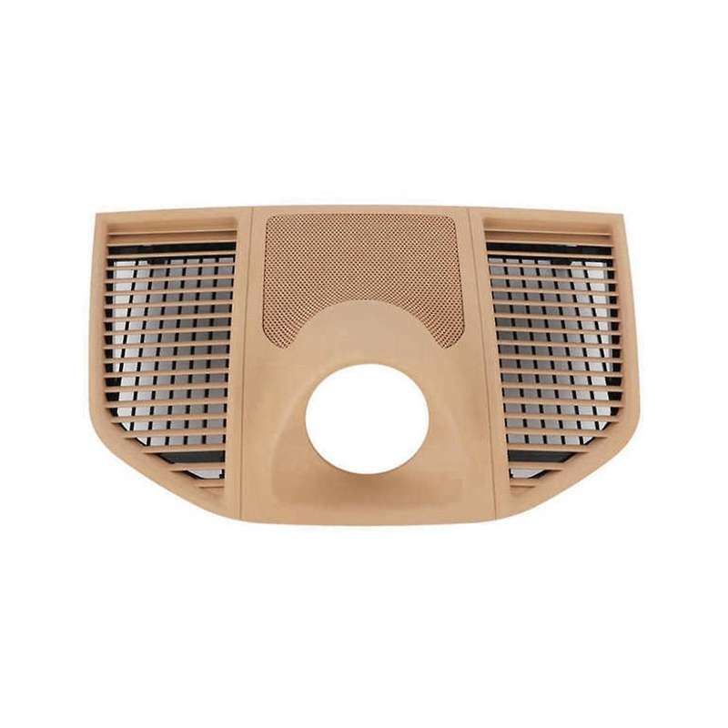 95b858189c Car Dash Clock Cover Bezel Dashboard Panel Trim Fit for 2014-2020, Beige