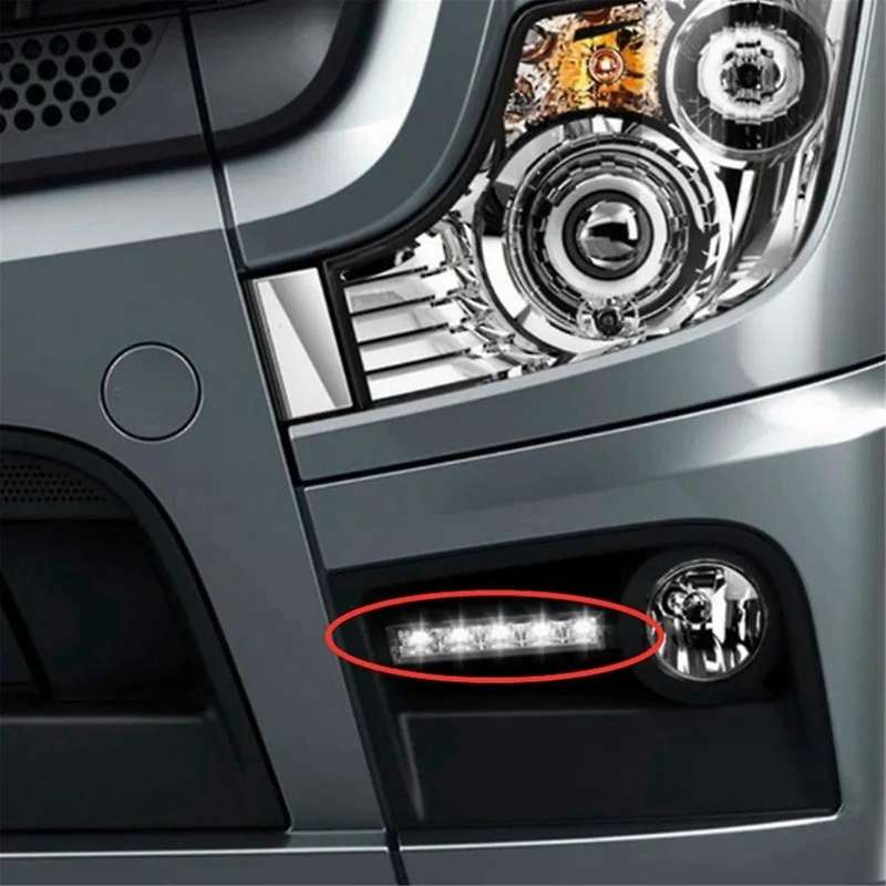 9608201056 9608200956 Daytime Running Lights Front Signal Lights Truck Accessories for Actros Mp4