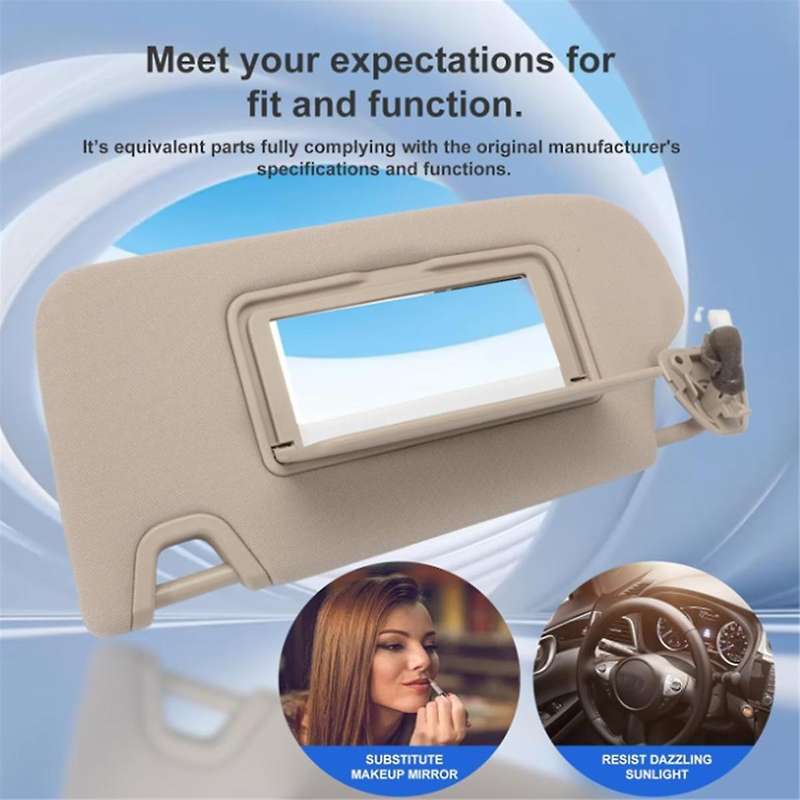 96401-3SG8A Driver Side Sun Visor for Sentra 2013 2014 2015 2016 2017 2018 2019