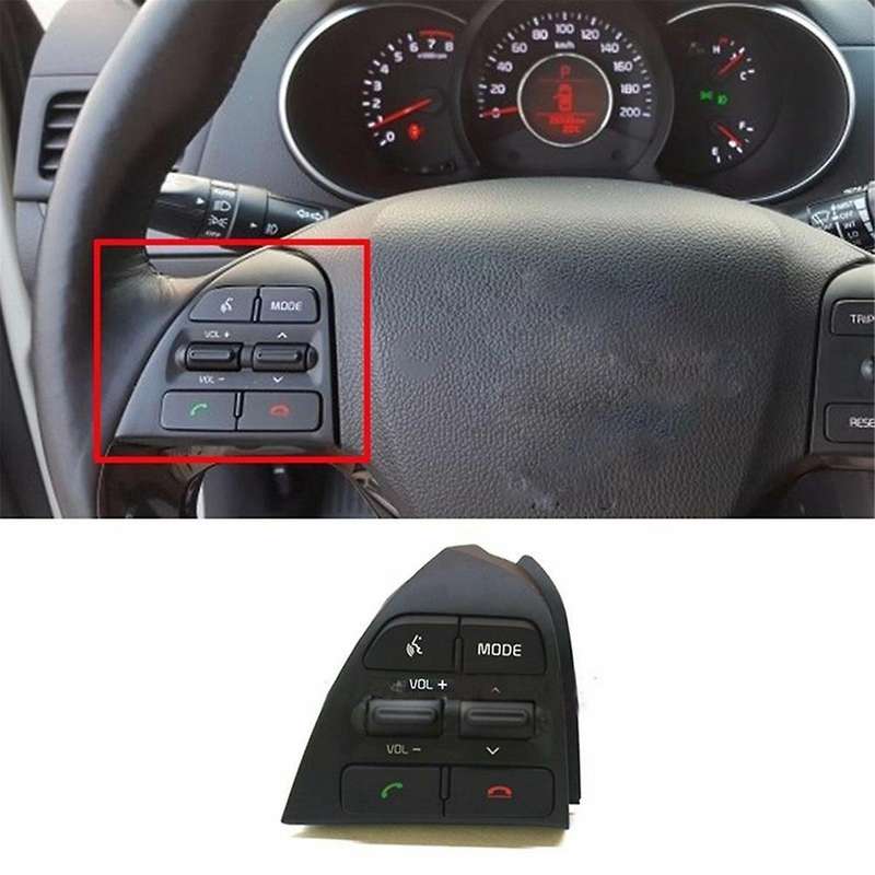 967001Y500 Cruise Control Volume Music Button and Wire Steering Wheel Button for PICANTO MORNING 15