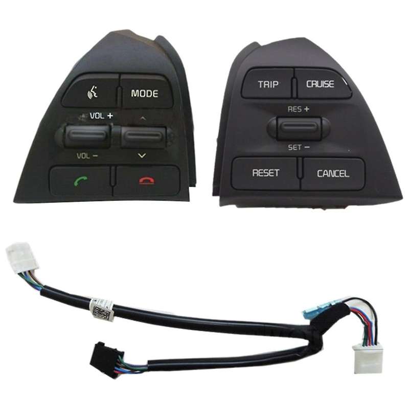 967001Y500 Cruise Control Volume Music Button and Wire Steering Wheel Button for PICANTO MORNING 15