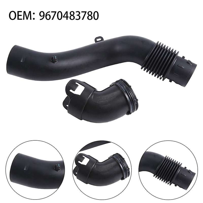 9670483780 Car Air Filter Connecting Air Intake Pipe Intet Hose for 3008 408 508 C3 C4 C5