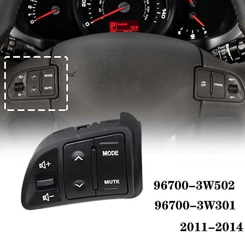 96700-3W301 Cruise Control Volume Music Button and Wire Steering Wheel Button for Sportager 2011-201