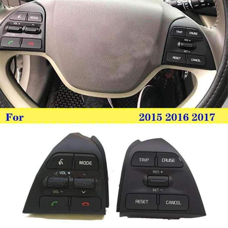 967001Y500 for PICANTO MORNING 2015 2016 2017 Cruise Control Volume Music Button and Wired Steering