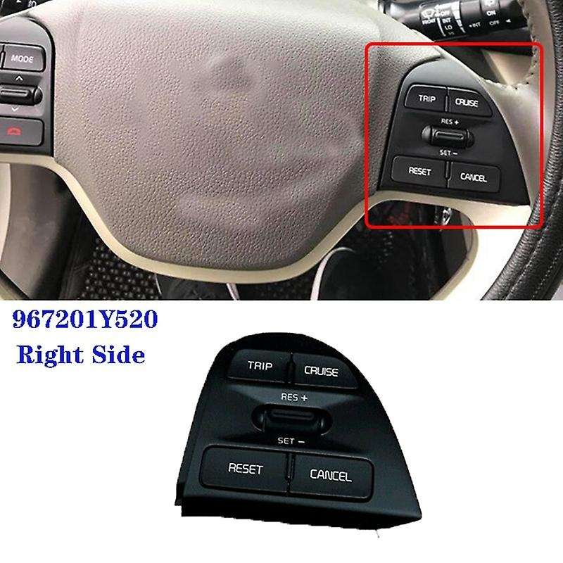967201Y520 Cruise Control Volume Music Button and Wire Steering Wheel Button for PICANTO MORNING 201
