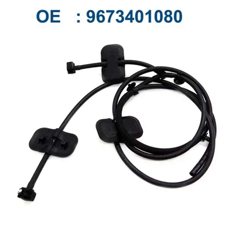 9673401080 6438ET Car Engine Hood Front Windscreen Wiper Nozzle for 508 Windshield Washer Cleaner Tu