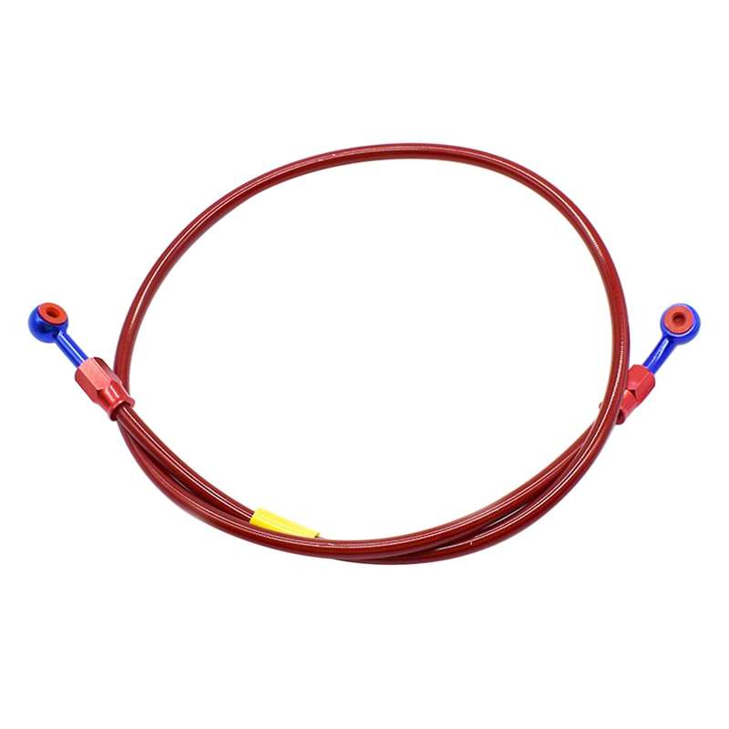 96cm Motorcycle Brake Hose Stainless Steel Oil Tube Long Flexible Brake Hoses Motorcycle Parts Motor