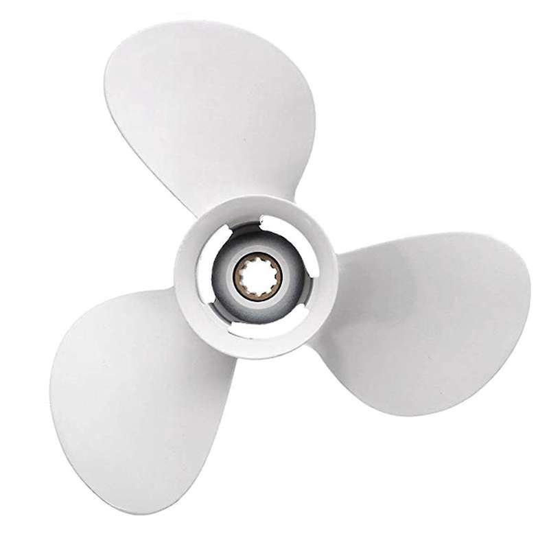 9-7/8 X 12 Marine Outboard Propeller for 20-30HP 664-45954-01-EL Aluminium Alloy Marine Propeller 10