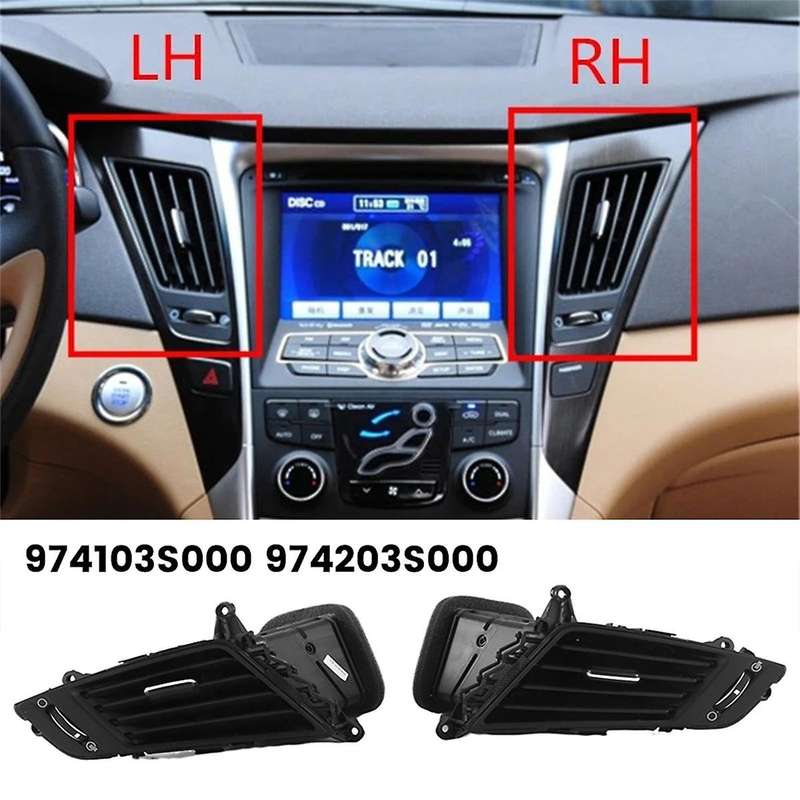 974103s000 974203s000 Instrument Panel Air Outlet Air Conditioner Air Outlet for 2011-2014