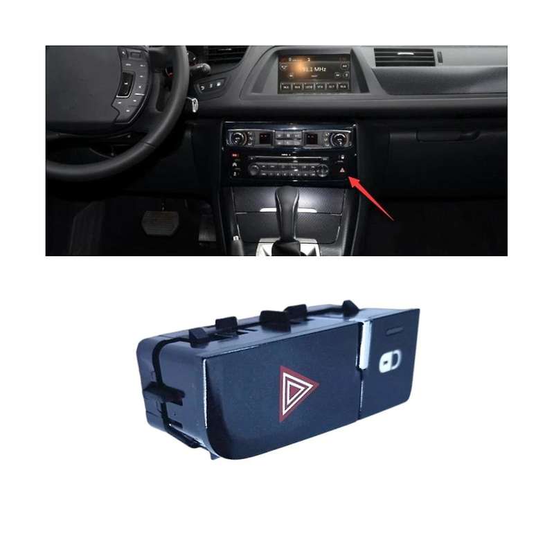 98047265 Car Multifunction Switch Emergency Light Switch for C5 2009-2019