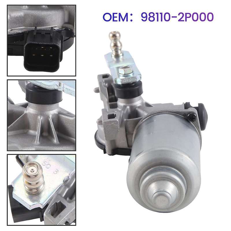 981102P000 Car Front Windshield Wiper Motor for 2009-2012 98110-2P000