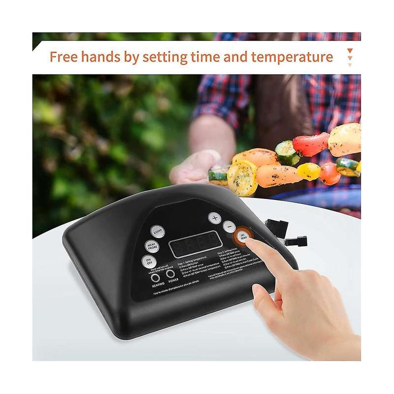 9907100001 Digital Control Panel Smoker Grill Compatible with 20070311/20070411/20072614 Top Contro