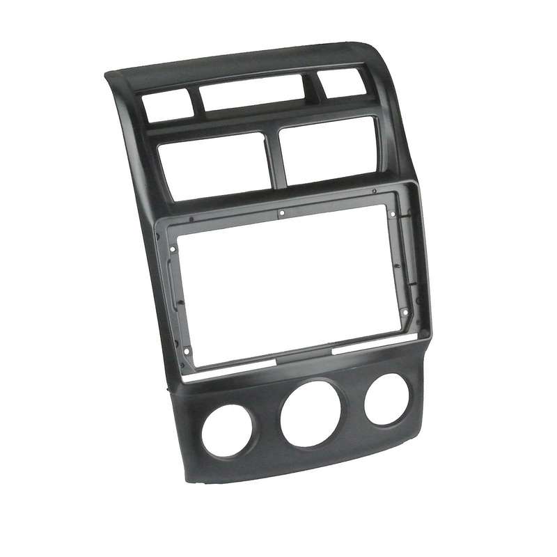 9Inch Car DVD Frame Audio Fitting Adaptor Dash Trim Kits Facia Panel for 2007-2010 Double Din Radio