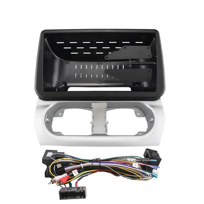 9INCH Car Frame Fascia Adapter Canbus Box Decoder Android Radio Dash Fitting Panel Kit for Opel Comb