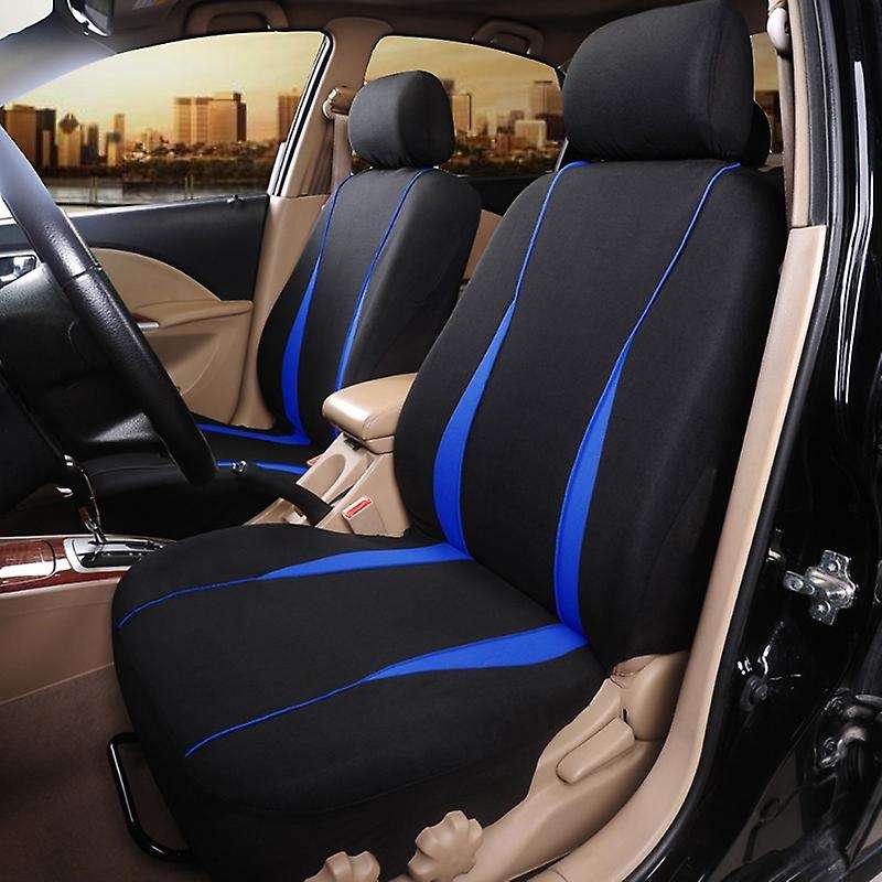 9PC/Set Universal Car Seat Covers Interior Accessories Seat Protectors Compatible Seat Covers Beige