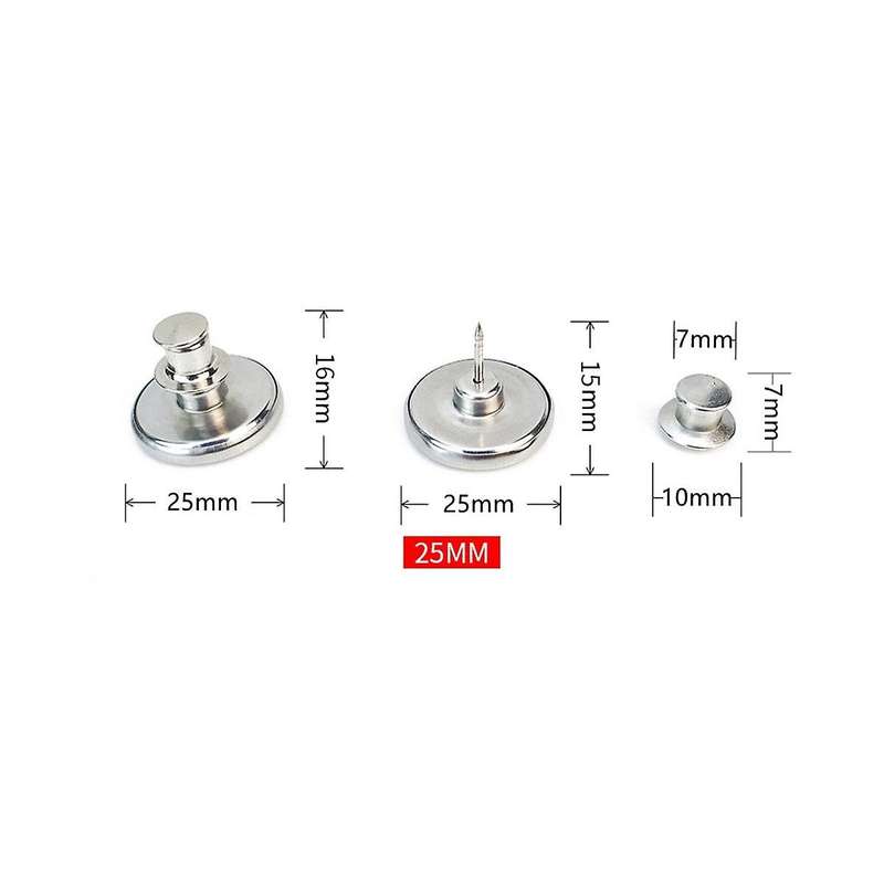 9pairs Curtain Magnets Closure, Magnetic Curtain Clips for Indoor Outdoor, for Pergola Patio Gazebo