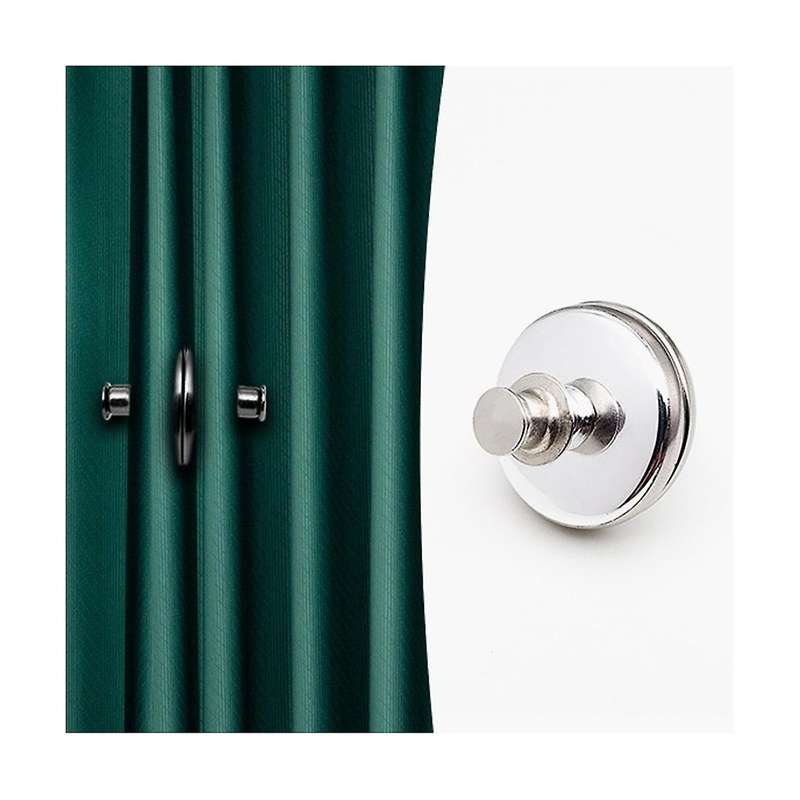 9pairs Curtain Magnets Closure, Magnetic Curtain Clips for Indoor Outdoor, for Pergola Patio Gazebo