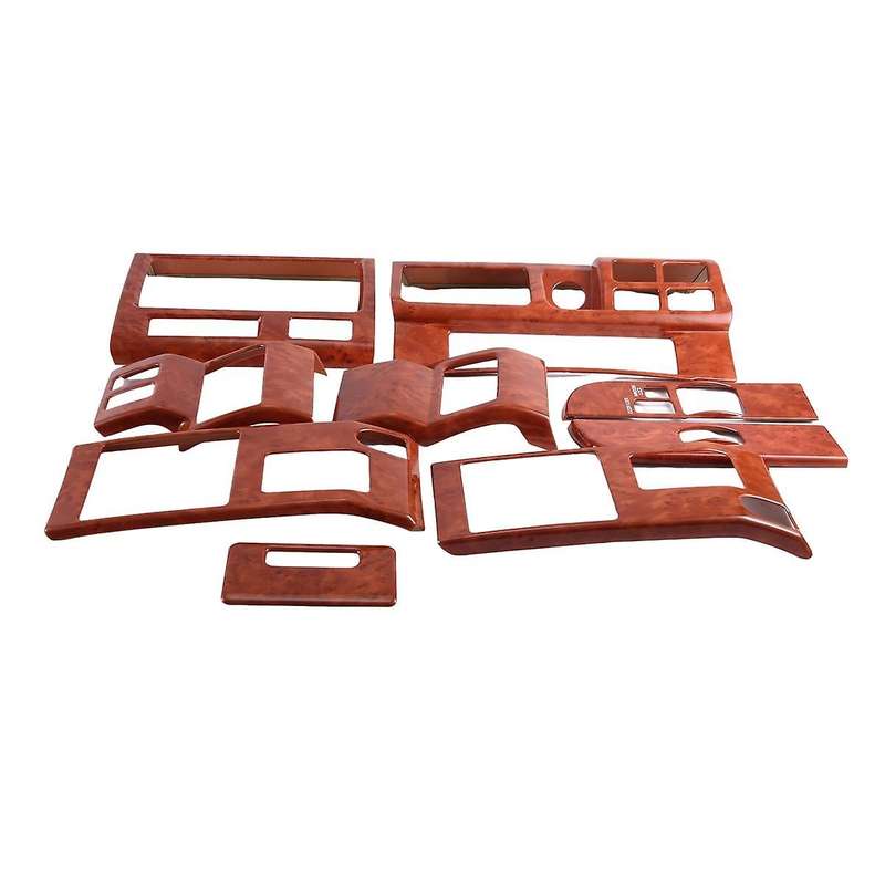 9pcs Car Interior Trim Protective Decoration Panal Cover for Land Cruiser 70 Lc76/75 Lc79/78