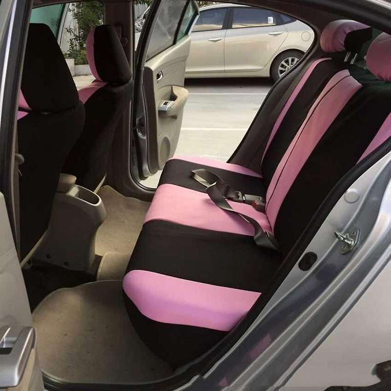 9Pcs Car Seat Covers Butterfly Embroidery Car-Styling Woman Seat Covers Automobiles Car Interior Acc