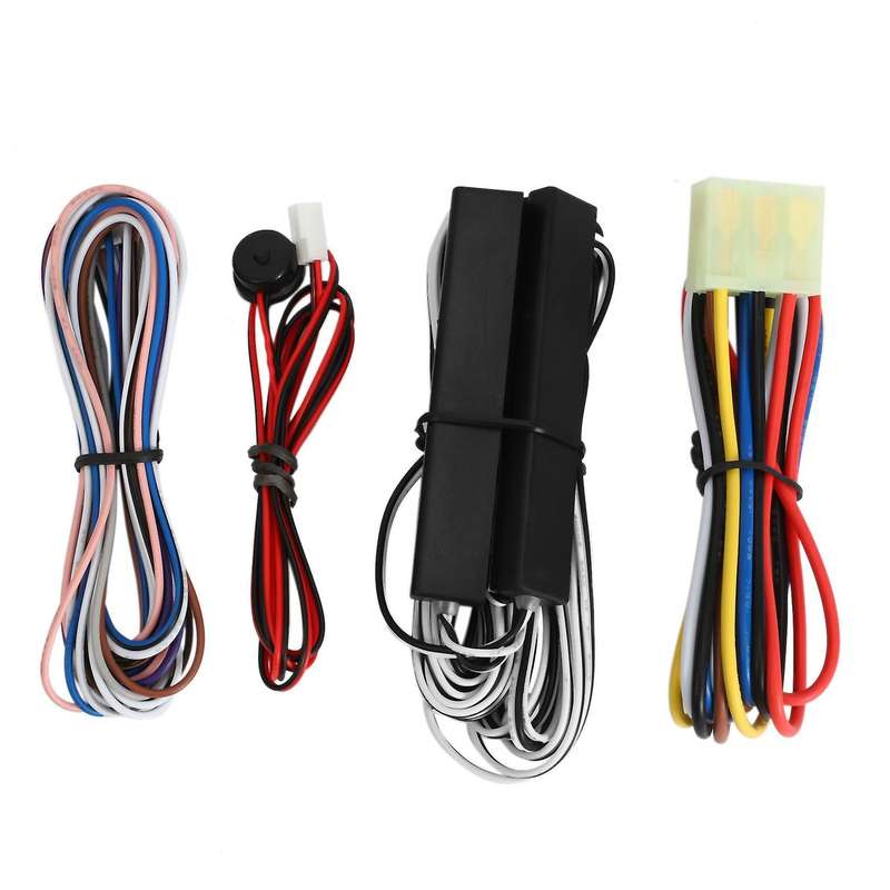 9Pcs Car SUV Keyless Entry Engine Start Keyless Alarm System Push Button Remote Stop Automobiles Aut