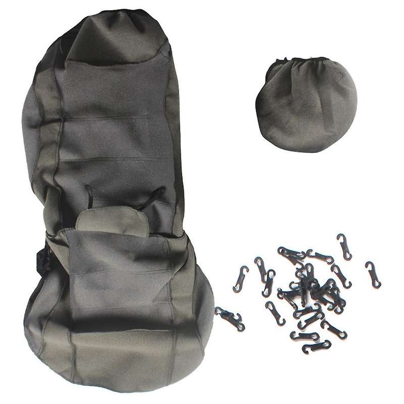 9Pcs Car Seat Automobiles Seat Covers Full Set Car Seat Covers Universal Fit Interior Accessories (B