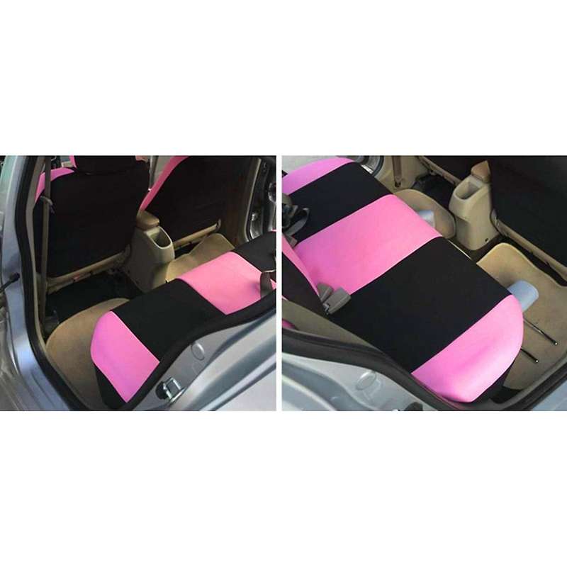 9Pcs Car Seat Covers Butterfly Embroidery Car-Styling Woman Seat Covers Automobiles Car Interior Acc