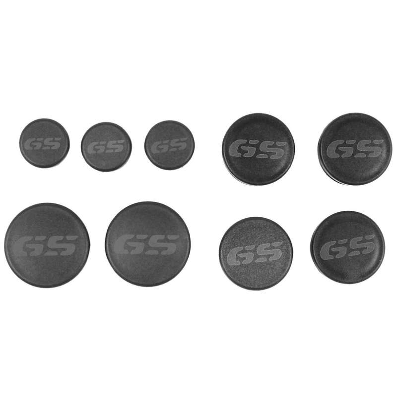 9Pcs Frame Hole Cover Plug Set for R1200Gs R1200 Gs Adventure 2017-2019