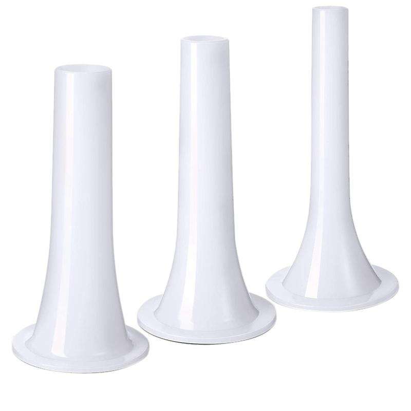 9pcs Plastic Sausage Stuffer Tubes Funnels Sausage Filling Tool for Size 5 Meat Grinder Food Grinde