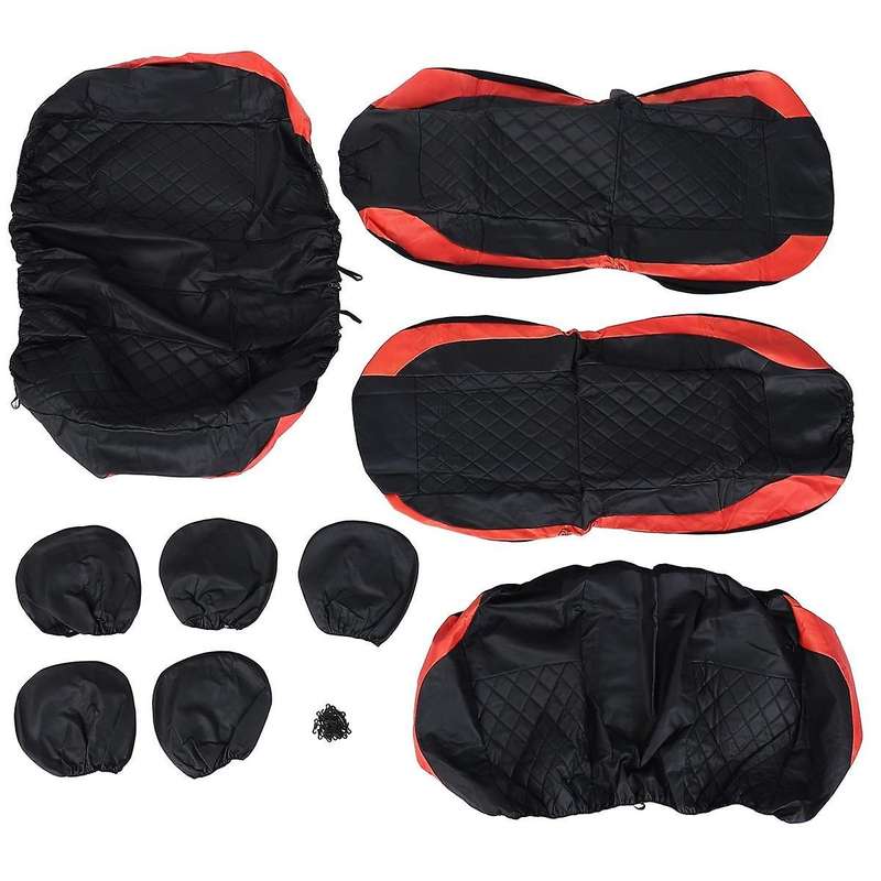 9-piece Set Car Cover Cushion Universal Car Interior Car Accessories, A