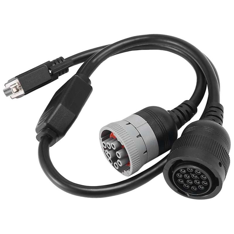 9Pin & 14 Pin Excavator Split Connect CA3 Service Cable Comm Diagnostic Adapter for ET-3 457-6114 3